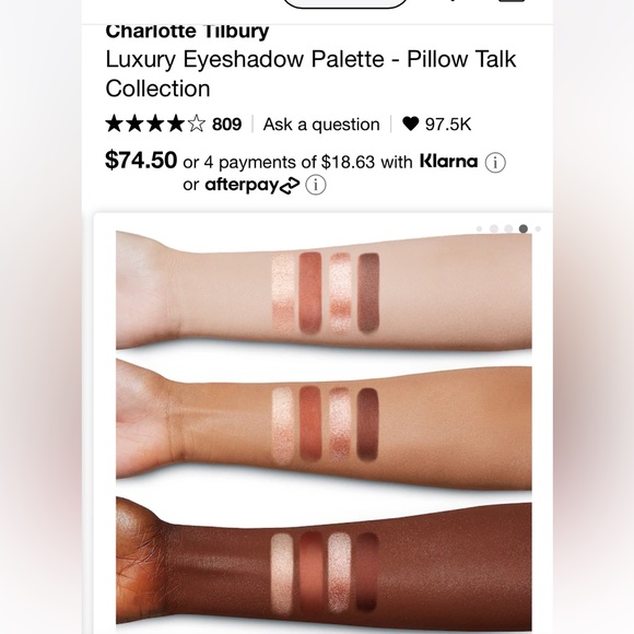 NWT Charlotte Tilbury Pillow Talk Dreams Luxury Palette - Picture 4 of 5
